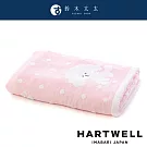 【hartwell】COCO醬今治純棉點點紗布浴巾 (多色任選- 粉COCO) | 鈴木太太公司貨