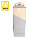 【澳洲LONEPINE】加大款 可機洗帶帽信封睡袋 軍風限定/睡袋/四季/保暖/露營 (兩色任選) 黃色