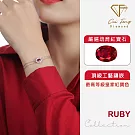 【CF鑽飾】手鍊《赤心》50分培育紅寶石 七夕情人節禮物