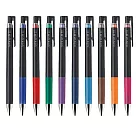 (10支1包一般色)PILOT新筆尖超級果汁筆0.4十色組