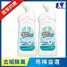 毛寶兔 超果酸馬桶去垢除臭清潔劑651g(2入組)─(不含鹽酸)