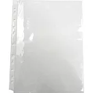 (1包100個)11孔內頁袋(透明白邊)厚0.035mm