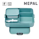 MEPAL / 分隔方形餐盒(L)─ 湖水綠