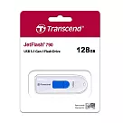創見 Transcend 128GB JetFlash 790 隨身碟 ─白色 JF790W/128G