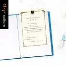 珠友 A3 定頁資料本/資料簿/辦公文件/獎狀收納─40張入(1本) 02藍