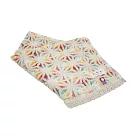 【日本丸真】今治繽紛麻葉小方巾 (米)