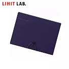LIHIT LAB A─7589 A4六層薄型風琴夾 深藍