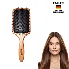 【德國FALLER芙樂梳具刷具】原木大型抗糾結氣墊梳 柔珠軟纖維脆弱秀髮也可使用