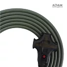 ADAMOUTDOOR|戶外延長動力線15M 軍用綠