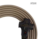 ADAMOUTDOOR|戶外延長動力線5M 沙漠色