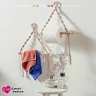 【Cap】波西米亞編織毛巾架