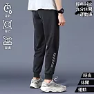 【KISSDIAMOND】經典斜紋舒適九分休閒運動褲(長褲/KDP─6602) 5XL 格子黑