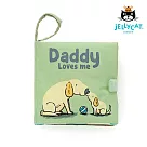 英國 JELLYCAT 感官刺激布書─ 爸爸愛我(Daddy Loves Me Book)