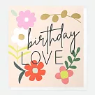 Caroline Gardner 英國進口生日賀卡 小花圍繞