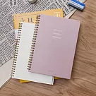 【Conifer 綠的事務】25K─仙蹤特調系列雙線圈筆記本 橫線─莓果甜冰