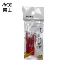 (4入1包)ACE 英士 卡式墨水管 3支入 紅