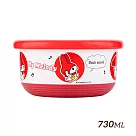 【HOUSUXI舒希】三麗鷗美樂蒂 不鏽鋼雙層隔熱碗730ml─A1