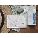 【avocado mori 森酪梨】夏日小旅 Summer trip | 轉印貼紙(一組兩入)