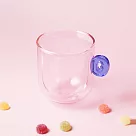 好玻GOODGLAS | Candy Mug拼接雙層玻璃杯─ 藍莓G