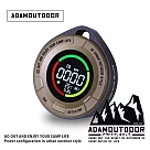 ADAMOUTDOOR|隨身一氧化碳 溫濕度偵測器 ( ADDT─MON100) 沙漠色
