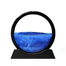 【上手家居】流沙畫(沙漏/流動畫/沙漏畫/流沙擺飾/流砂畫/生日禮物) 藍色