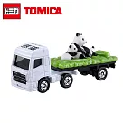 【日本進口正版】TOMICA NO.3 熊貓 動物運輸車 多美小汽車 438908