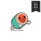 【日本正版授權】太鼓達人 防潑水 貼紙 日本製 行李箱貼/手帳貼/裝飾貼紙 和田咚/和田咔 ─ C款
