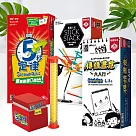 【暢銷經典組】2Plus灣加遊戲派對套組(傳情畫意：六人行+五秒定律+籤籤入扣)