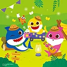 BABYSHARK 20片中型拼圖(露營篇)