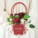 【日本Green House】étoile 萬用禮物裝飾提袋 ‧ 紅