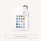 IROHA Quarry珍稀礦石貼紙- 藍