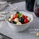 【日本Minoru】Bell高雅花形 陶瓷小缽150ml ‧ 窯白