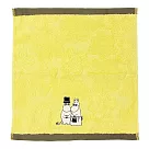 【日本丸真】Moomin 芬芳花朵純棉洗臉巾 爸爸和媽媽 爸爸和媽媽