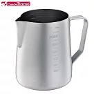 Tiamo 1326不沾外層不鏽鋼拉花杯─附刻度標─灰色─950cc (HC7088GR)