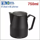 MOTTA 18─10不鏽鋼拉花杯─黑色 750ml (HC7082)