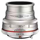 PENTAX HD DA 70mm F2.4 Limited 【公司貨】銀