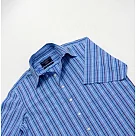 『摩達客』英國進口【Charles Tyrwhitt】高級紅藍線格短袖休閒襯衫A─M