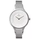 OBAKU 鳴響時刻時尚米蘭帶腕錶─V165LXCIMC