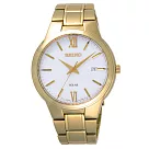 SEIKO 熱情羅馬時尚太陽能腕錶─SNE390P1