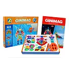 GINIMAG 352片 旗艦版 磁性建構片 積木 益智玩具 磁鐵玩具 (Magformers相容)另贈收納箱