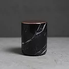 PRIME COLLECTION 大理石 置物桶 黑