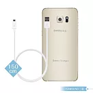 Samsung 三星適用 1.5M加長 Micro USB充電線─白/密封裝 ( for Note/S系列 ) 白色