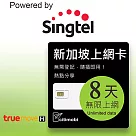 新加坡上網卡 ─ 8天吃到飽(可熱點分享)