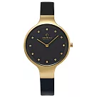 OBAKU 星光眷戀時尚皮帶錶─V173LXGBRB