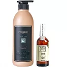 Parfum 巴黎帕芬 香氛精油洗髮精600ml+經典香水小蒼蘭護髮油100ml(多款可選)水梨花(保濕)