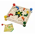 PlayMe：) 轉盤迷宮─邏輯推理木製玩具