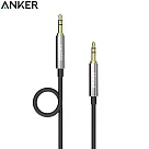 美國Anker Premium Auxiliary 3.5mm耳機孔AUX─IN音源線(A7123011黑色/A7123091紅色，4ft即120公分)黑色