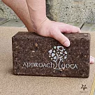 Approach yoga 碳化葡萄牙軟木瑜珈磚─2入─瑜伽磚/Yoga brick/Cork Yoga brick