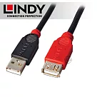 LINDY 林帝 USB 2.0 Type─A/公 to 母 延長線 5m (42817)