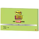 3M 655S─5 狠黏便條紙系列(75x127)綠